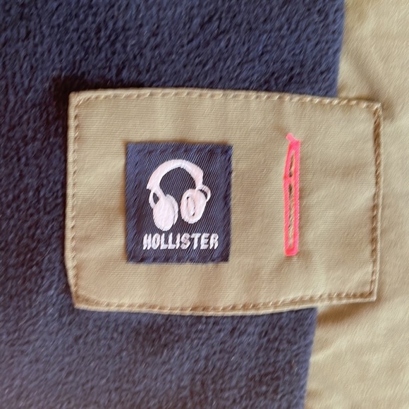 WOMENS HOLLISTER BRAND FLEECE LINED WINTER COAT SIZE M - Picture 11 of 16